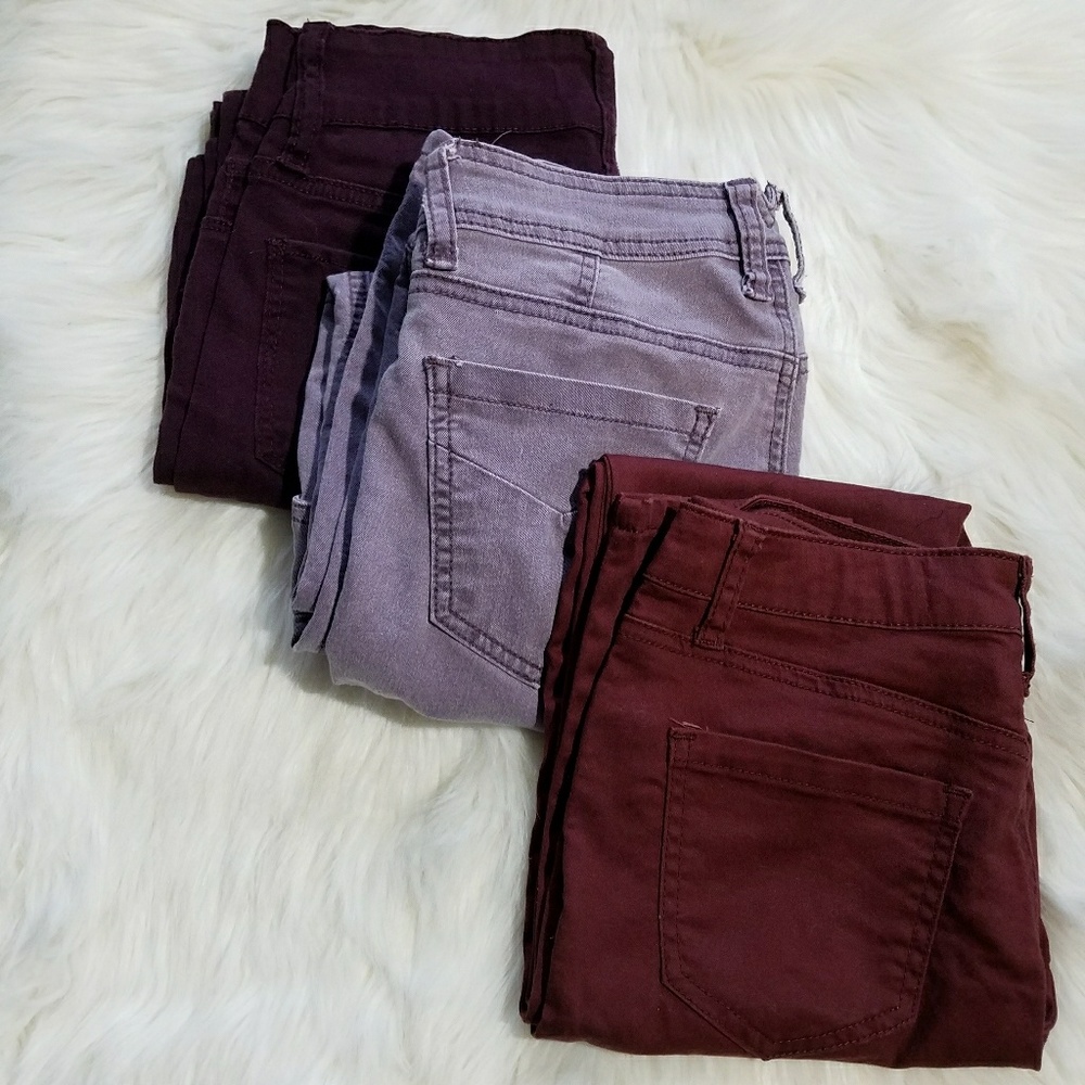 Size 5 colored pants bundle